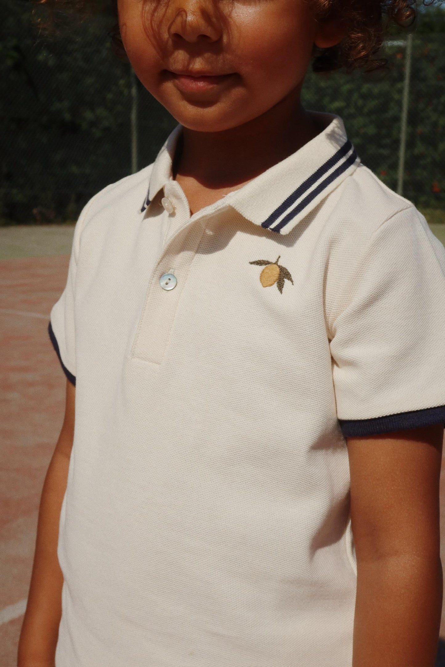 Florian Polo Shirt | Antique White