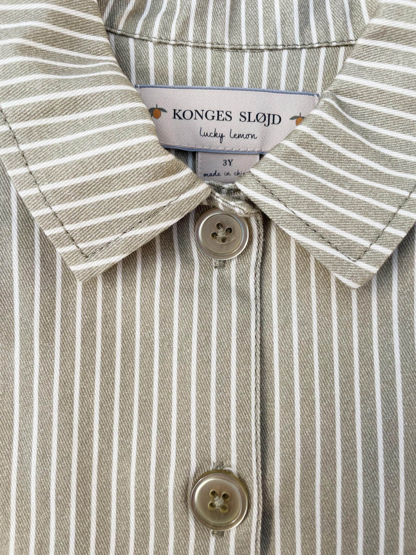 Frankie Over Shirt | Tea Stripe