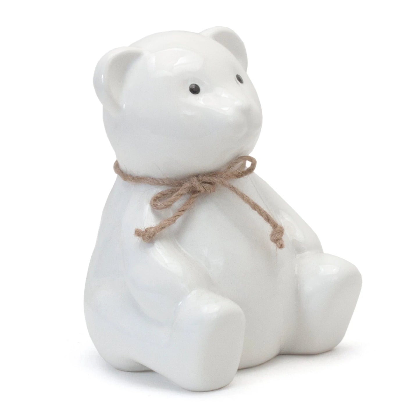 Big Bear Piggy Bank | White