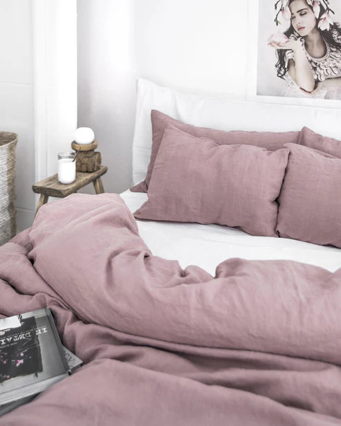 Linen Sheet Set | Woodrose